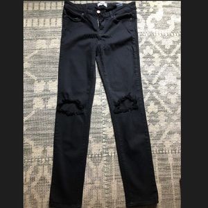 Paige black skinny jeans